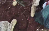 قذرة deepthroat الحلق الداعر عاهرة شقراء مفلس.