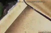 صديقي السابق وصديقها المفضل يمارسان الجنس معها في المؤخرة.