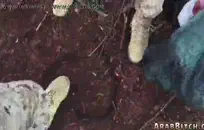 سخيف زوجتي السابقة بينما هي في العمل.