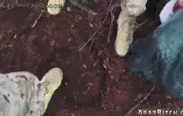 شقراء ساخنة مع الحمار الدهون على كام.